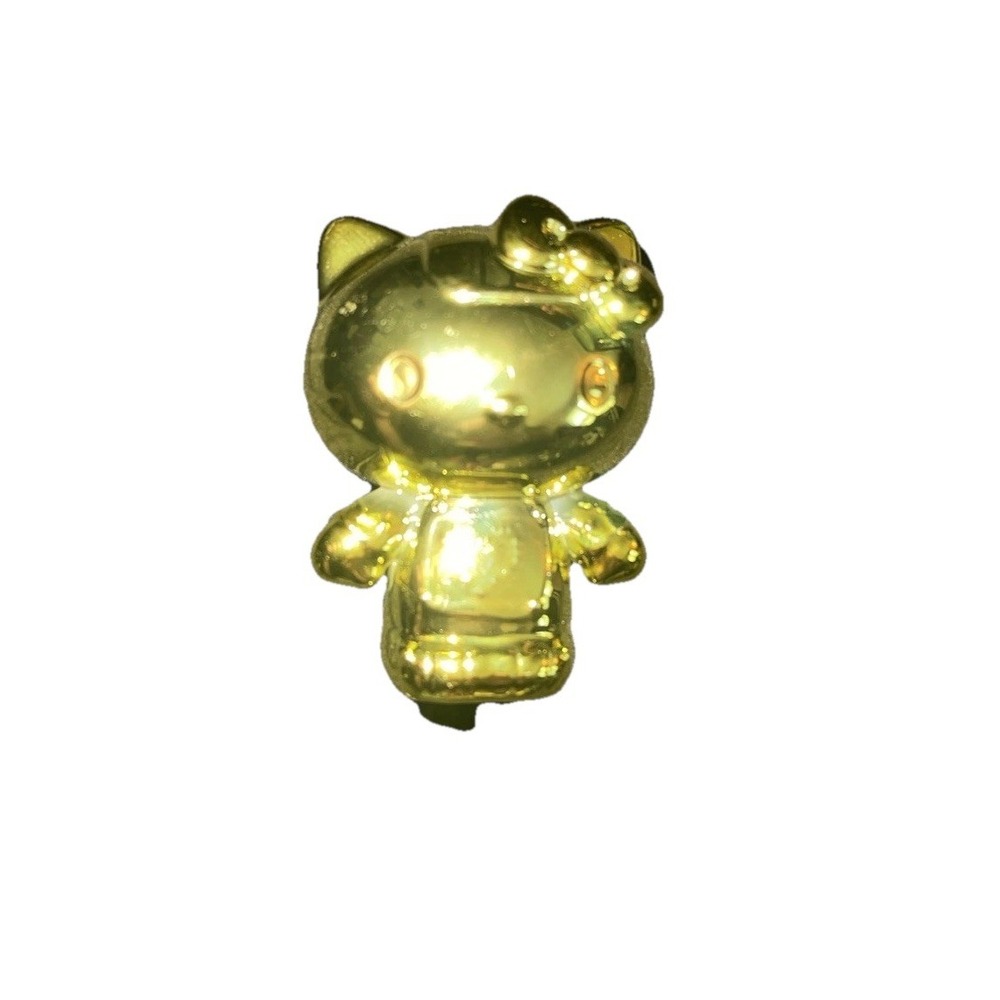 Hello Kitty Collectible Mini Figure Series 1 RARE Gold Robot Chase Chrome Toy